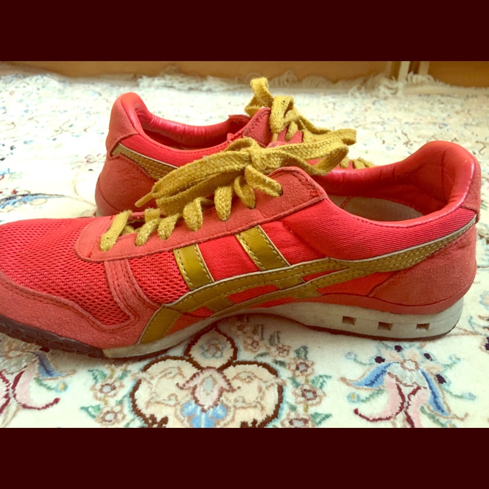Asics Onutsuka Tiger Red/ Gold Women’s Sneakers